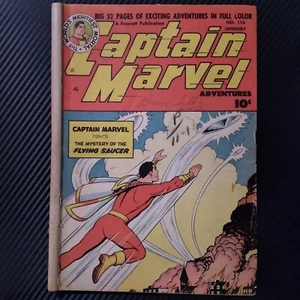 1951 Captain Marvel Adventures Fawcett Comic Book #116 "The Flying Saucer" - Picture 1 of 3