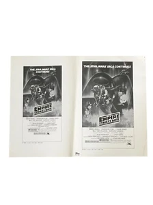 Star Wars Empire Strikes Back Original Media Press Movie Poster 17x23 1980 #6 - Picture 1 of 1