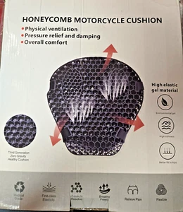 Waben Motorrad Sitzkissen - Bild 1 von 7