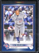 2022 Topps Update Royal Blue Seiya Suzuki Rc #US250