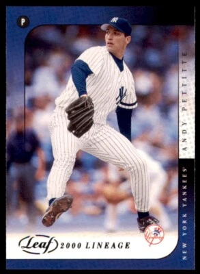 2002 Leaf Lineage #88 Andy Pettitte New York Yankees - Image 1 of 2