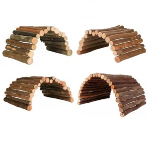 Trixie 62154 Natural Living Willow Bridge Wooden Small Animal Rodent Hideaway - Picture 1 of 7