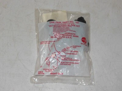 Jackson 187 Kit de cuchillas de montaje para montar casco de soldadura a casco 0745-0025 Foto 1 de 2