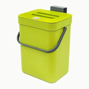 Counter Top Compost Bin with Lid 1.3 Gallon/5L Kitchen/Bathroom Trash Can - Picture 1 of 7