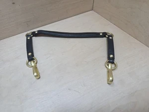 Vintage Black Coach Ersatzarmband Gold Hardware - Bild 1 von 5