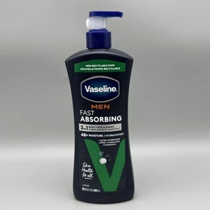 Vaselina Uomo Assorbimento Rapido - 3 in 1 Lozione Viso Mani e Corpo per Uomo - 20,3 Oz - Foto 1 di 2