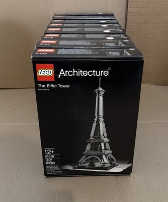 LEGO Architecture The Eiffel Tower 21019 | New Sealed | Retired | Paris France - Image 1 of 4
