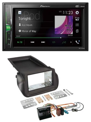 Pioneer 2DIN MP3 DAB USB Bluetooth Autoradio für Citroen Nemo Peugeot Bipper - Bild 1 von 4