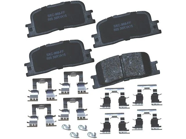 Bendix 81DQ49W Rear Brake Pad Set Fits 2004-2006 Lexus ES330 - Image 1 of 1