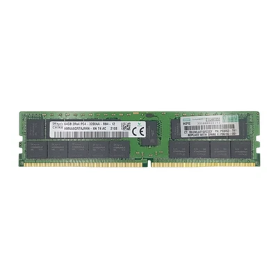 HP (P03053-7A1) 64GB PC4-25600AA-R (2RX4, DDR4-3200MHz) ECC REG RAM P00930-B21 - Image 1 of 3