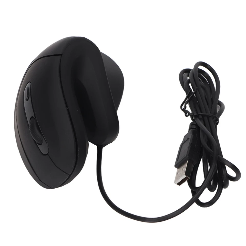 Wired Vertical Mouse 6 Buttons 800‑1200‑2000‑3200 DPI USB Wired Vertical Er TO - Image 1 of 4