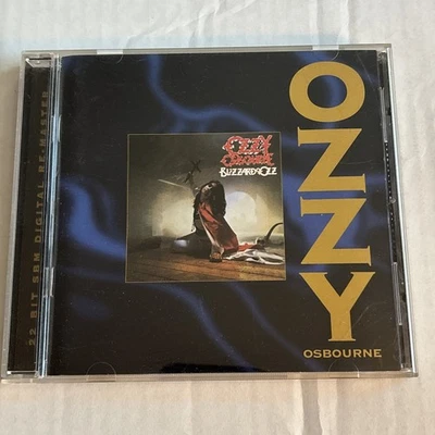 Ozzy Osbourne - Blizzard Of OZZ (CD, 1995, Epic Records 22 BIT REMASTERED) Foto 1 de 3