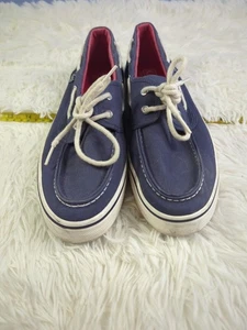 Keds Bootsschuhe Damengröße 9 grau blau Stoff Slipper Schnürschuhe - Bild 1 von 7