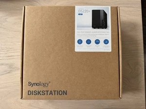 Synology DiskStation DS220+ NAS Storage Server - Black - Afbeelding 1 van 7
