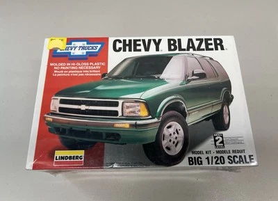 Lindberg 1995 Chevy Blazer Model Kit  Open Box Skill Level 2 USA 1/20 Plastic - Image 1 of 4