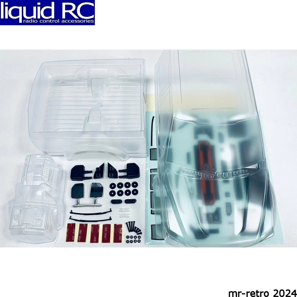 Полный комплект кузова CEN Racing CD0910 F0RD F-250 прозрачный с кронштейном фары - Изображение 1 из 1