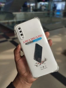 Clear TPU Case für Samsung A50 / A30S / A50S - Slim Shockproof Cover - Bild 1 von 1