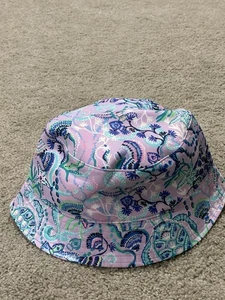 Lilly Pulitzer GWP Fischerhut Flieder Freesie Meerjungfrau für Sie Einheitsgröße Strand - Bild 1 von 1