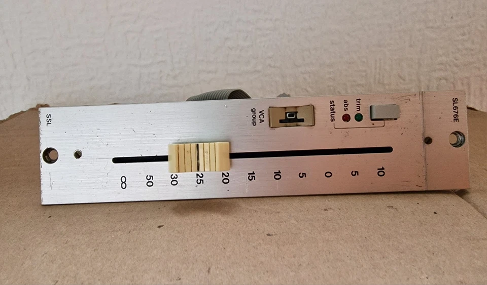 SSL 4000 Console Fader with Connecting Tape/Cable - Image 1 of 3