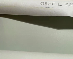 1.75YD x 36” w GRACIE SY-301 Green Hand Painted Solid Field Wallpaper $244Retail - Picture 1 of 20