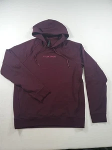 Lululemon Hoodie Mens Sz M Maroon  Pullover Sweatshirt - Picture 1 of 15