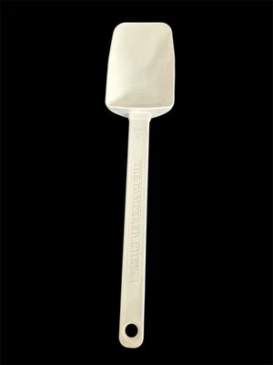 Pampered Chef Mix 'N Scraper Large Heavy Duty Silicone Spatula White 10”   - Image 1 of 2