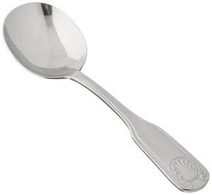 12-teiliges Toulouse Bouillon Löffel Set, 18-0 extra schwerer Edelstahl - Bild 1 von 1