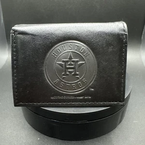 Geldbörse Echtleder schwarz Houston Astros - 2013 - Bild 1 von 8