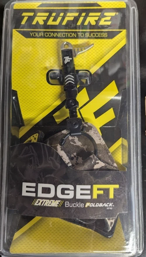 @NEW@ TruFire Edge FT Extreme Buckle Foldback Strap Bow Release Aid T20201 - Image 1 of 1