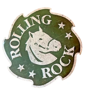 Rolling Rock Bier Blechschild 2016 - Bild 1 von 5