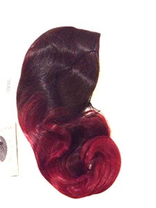 Yan Dream Women Long Wavy Brunette Wig w Middle Part Cosplay Ombre Halloween - Picture 1 of 8
