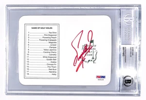 Fuzzy Zoeller signed Masters Scorecard 1979 Masters Champion BAS Beckett - Picture 1 of 3