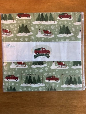 CHRISTMAS TRADITIONS By   For Riley Blake 10” Layer Cake 42 Pieces - Image 1 of 4