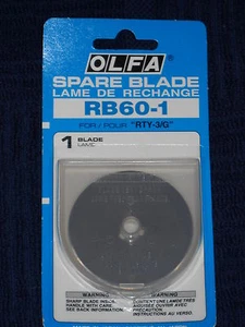 Rotary Blade 60mm Olfa NEW RB60-1 - Picture 1 of 2