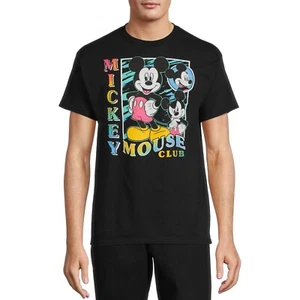 Disney Men's Mickey Mouse Club Graphic Tee Shirt Size 2XL (50-52) - Picture 1 of 2