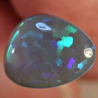 3,46 quilates Solid Lightning Ridge ópalo negro (15148) Foto 1 de 4