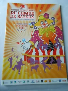 Programme Circo Cirque Circus Pde Bayeux 2011 - Bild 1 von 1