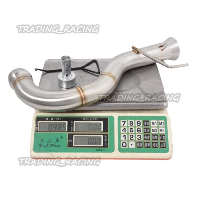 Tubulação média de escape de aço inoxidável para Can-Am Spyder F3 Tourer Roadster - Imagem 1 de 4