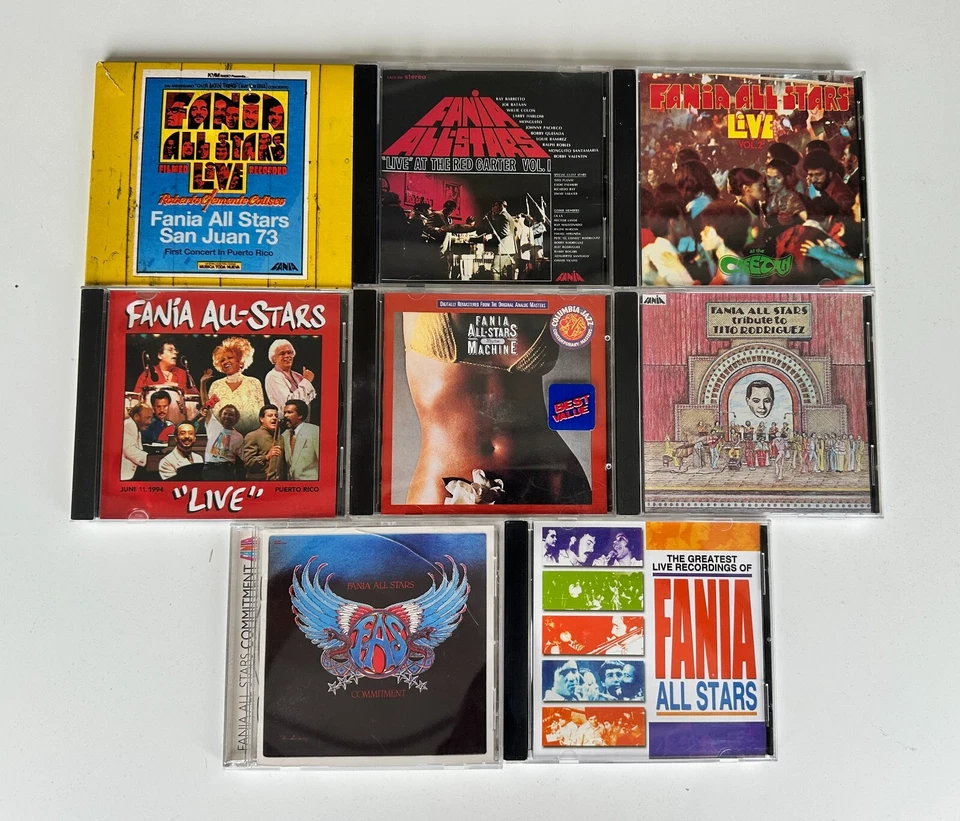 Fania All Stars Classic Various CDs $25-$35 More you buy the bigger discount - Image 1 of 4