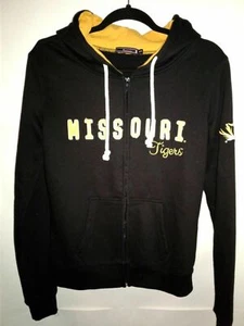 NWT Women's Missouri MU Tigers Hoodie Medium Sweatshirt Jacket Full Zip NCAA - Picture 1 of 6