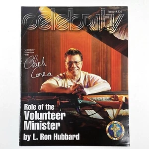 Celebrity Magazine #336 • Chick Corea • L Ron Hubbard • Scientology - Imagen 1 de 1