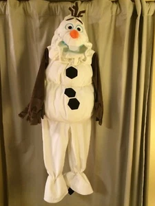 DISNEY STORE -2 pc. OLAF Costume - Movie FROZEN - Child Size 4 - NEW w tag - Picture 1 of 11