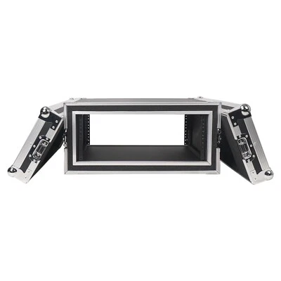 Estuche para rack de madera contrachapada Sound Town Shock Mount 4U con profundidad de rack de 15" (STRC-SP4US) Foto 1 de 4
