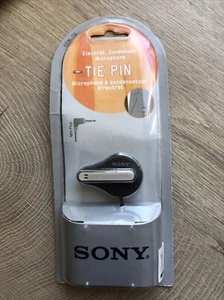 "TIE PIN" Microphone (ELEKTRET-KONDENSATORMIKROFON) ECM-T6 von SONY * NEU & OVP - Bild 1 von 2