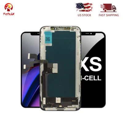 FARUIX For iPhone XS LCD Screen Replacement Display Digitizer Assembly 3D Touch Screen