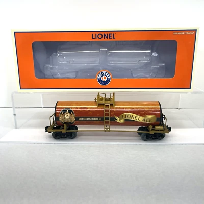 Lionel 2028500 Lionel Ale Beer Uni-body Tank Car  NEW O Gauge - Image 1 of 4