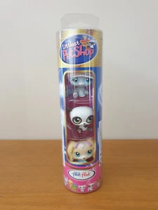 Littlest PET SHOP - Tube Winter Pack - Neuf scellé Hasbro petshop LPS Flik flak - Afbeelding 1 van 8