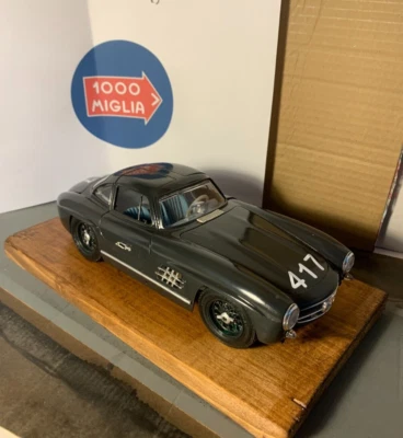 Coche Bburago Mercedes Benz 300SL Ala de Gaviota 1:18 conversión Mille Miglia Foto 1 de 4