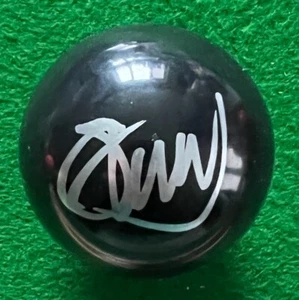 Stephen Hendry Hand Signed Black Snooker Ball Snooker Autograph - Picture 1 of 1
