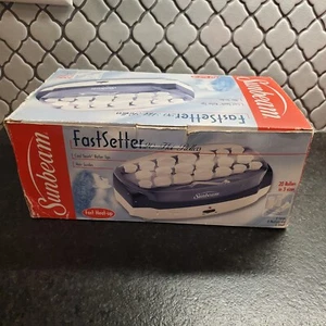 Sunbeam SureSetter Hot Rollers 20 Hair Curlers Model SBPC70 TESTED WORKS - Picture 1 of 6